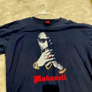 Makeveli 2pac t shirt Tupac